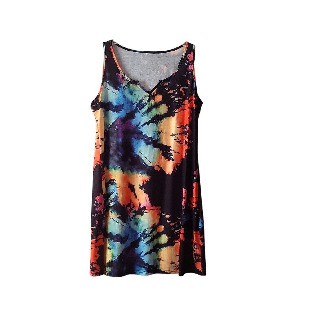 Women Emery Rose Tie Dye Dress- Size L